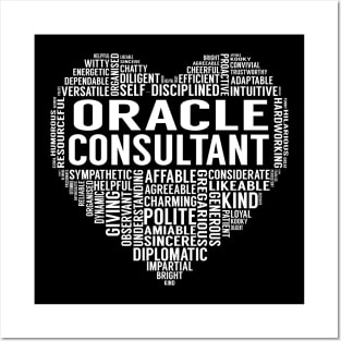 Oracle Consultant Heart Posters and Art